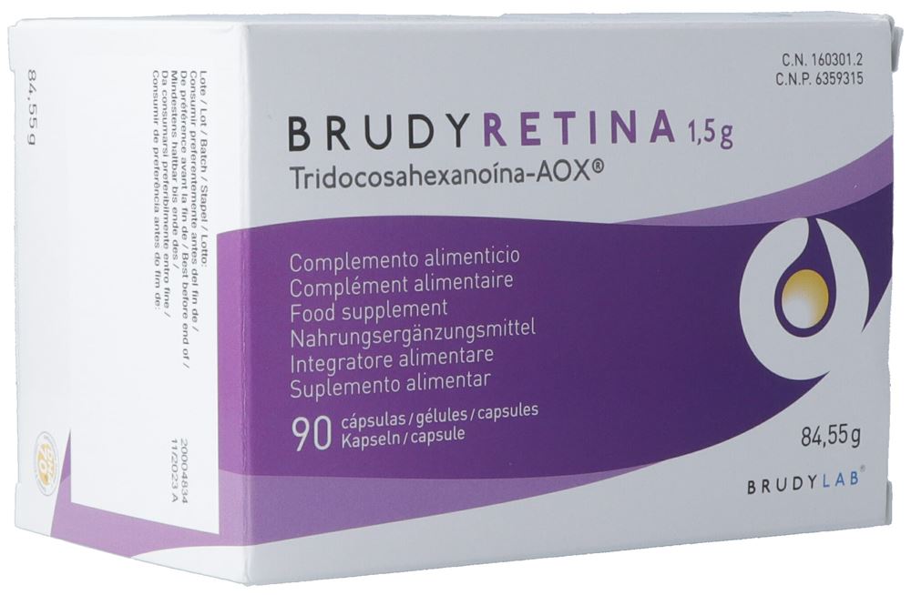 BRUDYRETINA Kaps 1.5 g Blist 90 Stk, Hauptbild