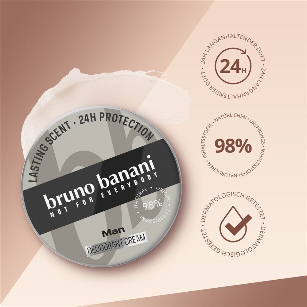 BRUNO BANANI Deodorant Cream