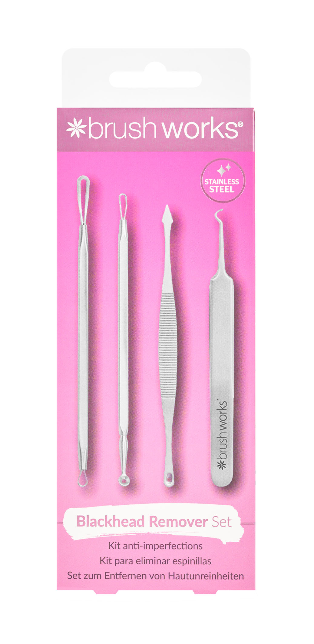 BRUSHWORKS blackhead & blemish remover set