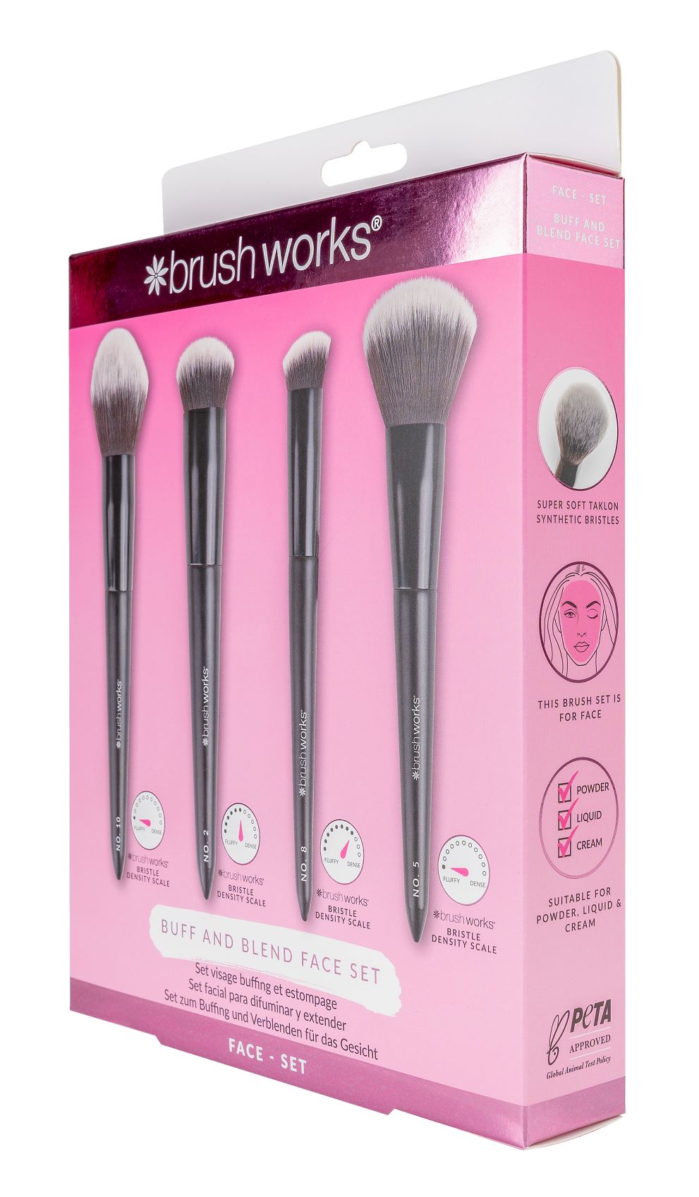 BRUSHWORKS Buff and Blend Face Set, Bild 2 von 5