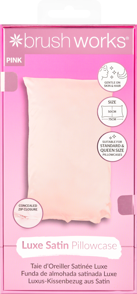 BRUSHWORKS Luxe Satin Pillowcase