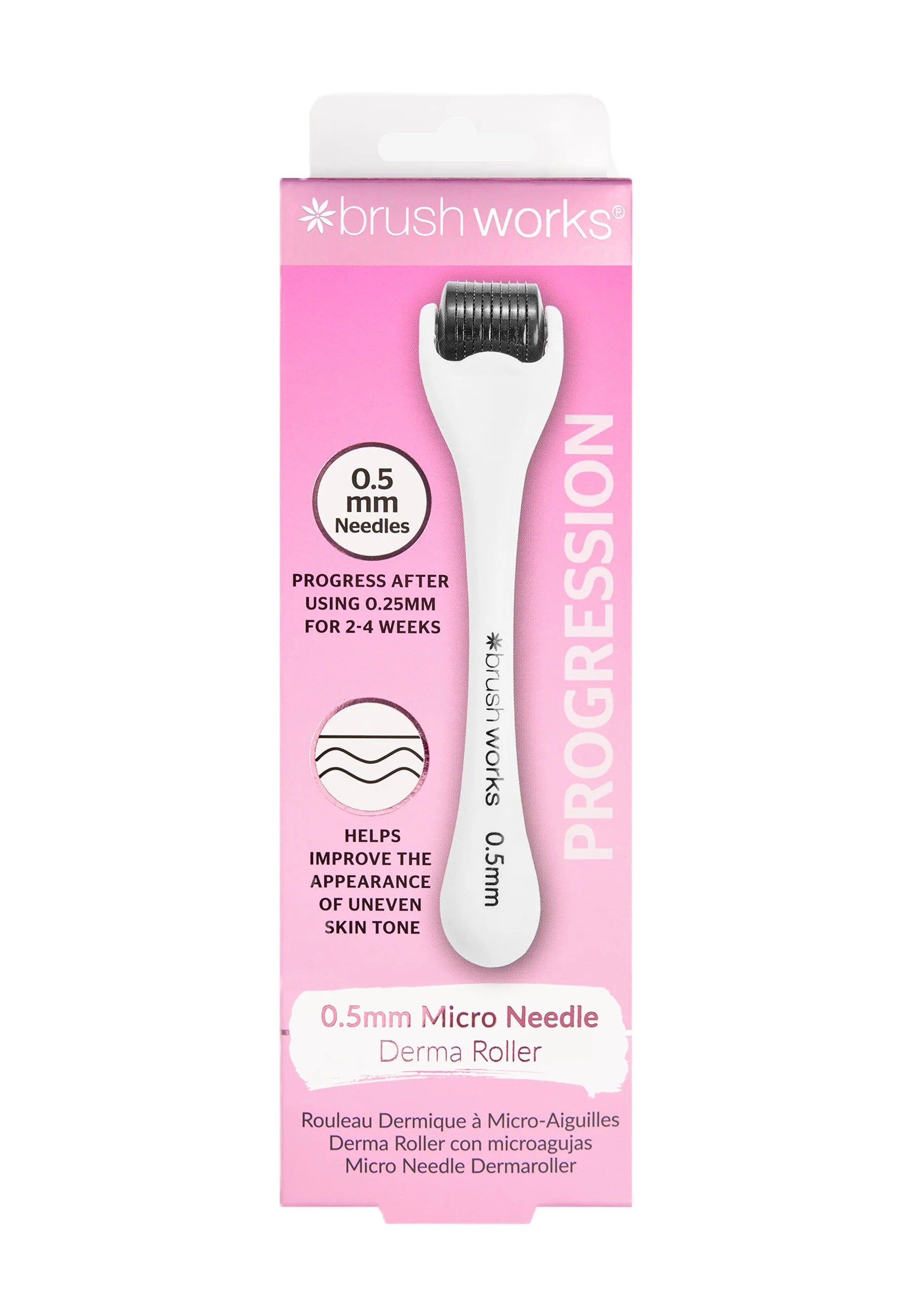 BRUSHWORKS micro needle derma roller