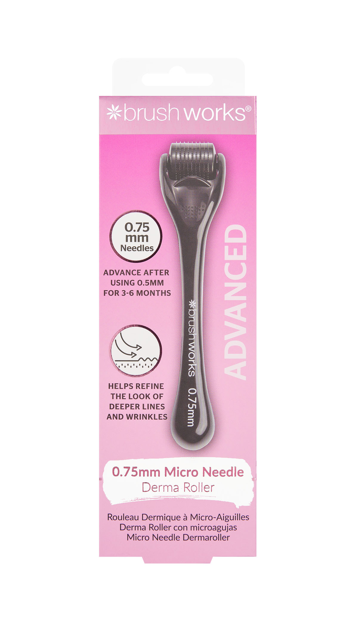 BRUSHWORKS micro needle derma roller