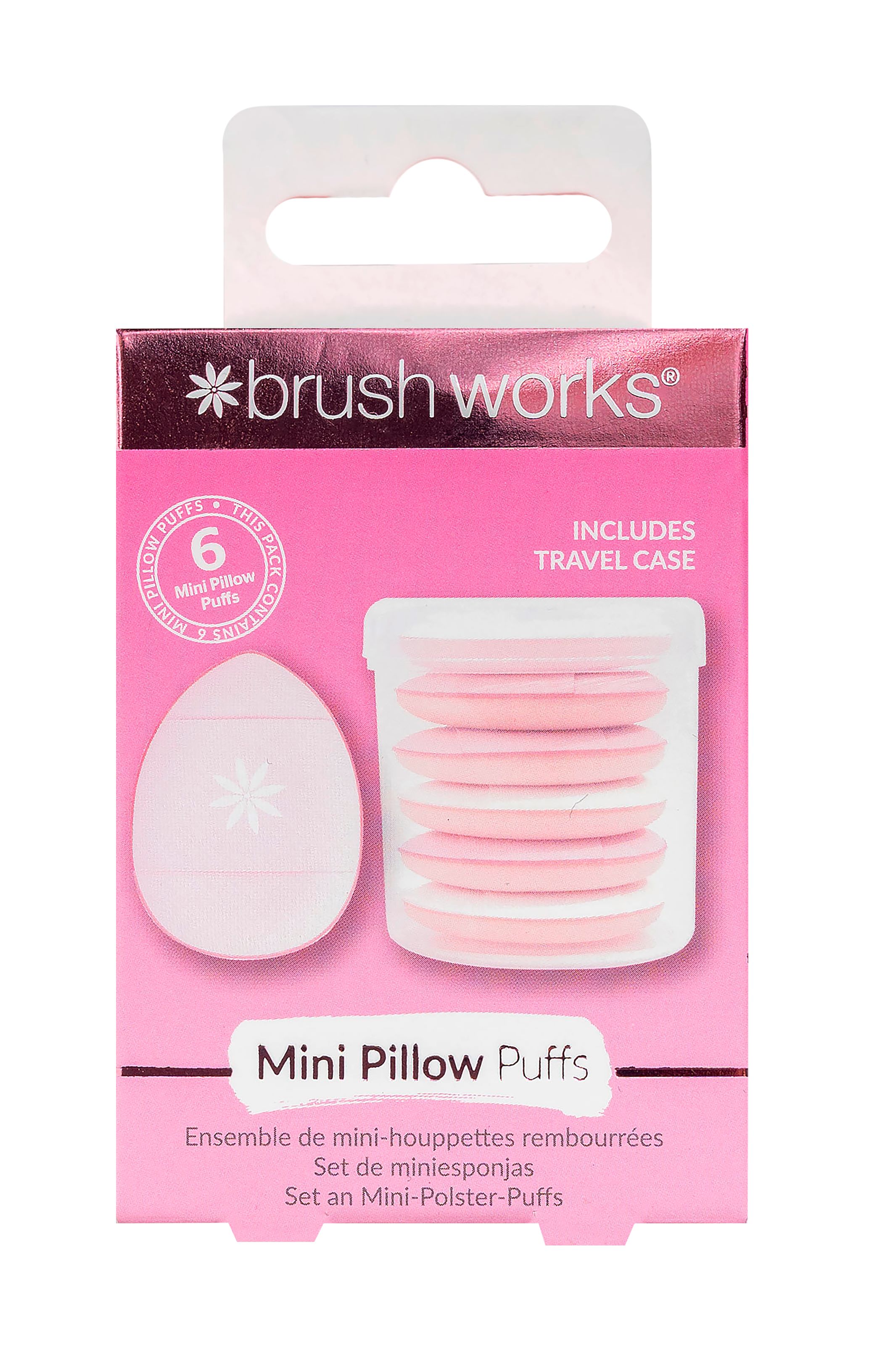BRUSHWORKS mini pillow puffs