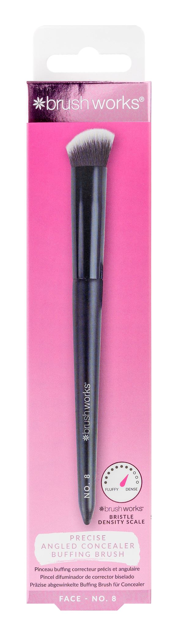 BRUSHWORKS precise angled concealer buffing brush