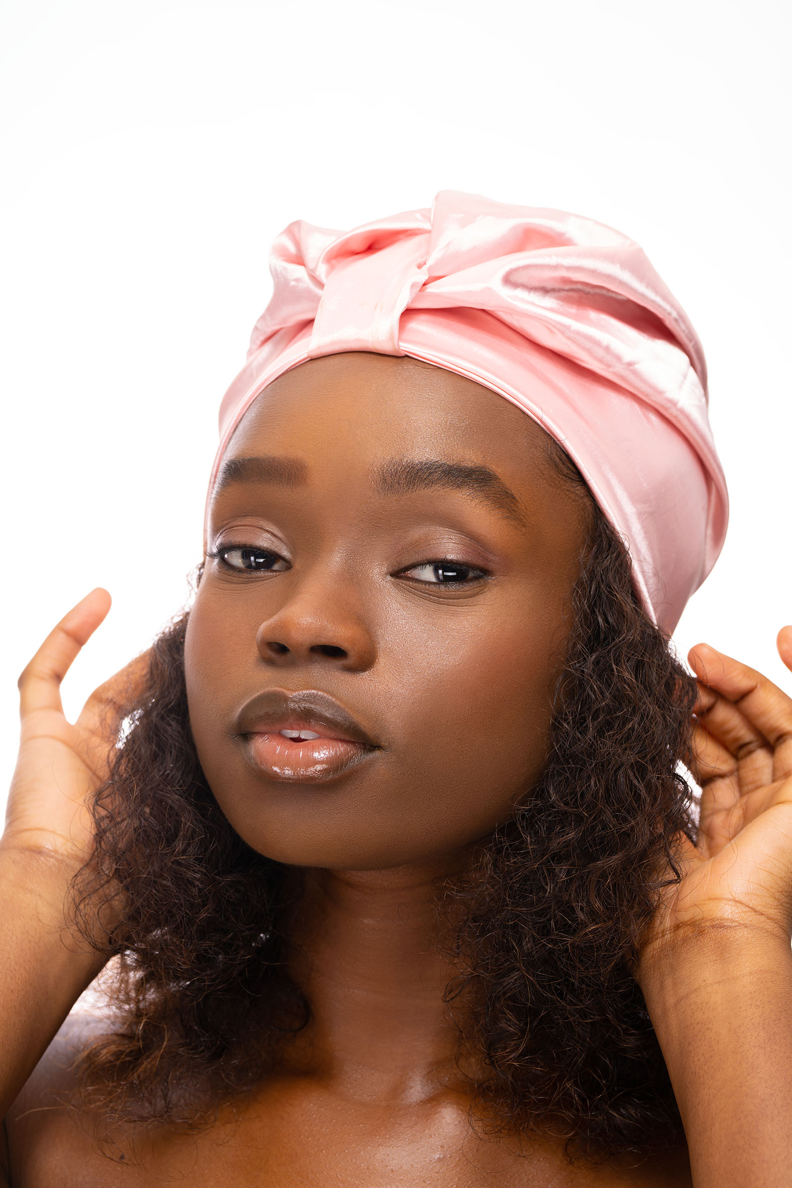 BRUSHWORKS Satin Hair Turban, Bild 3 von 5
