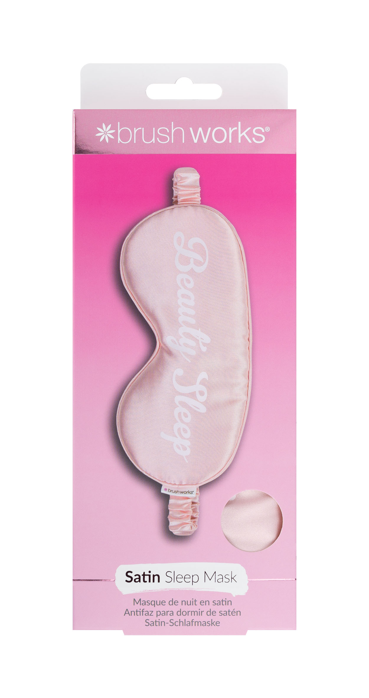 BRUSHWORKS satin sleep mask