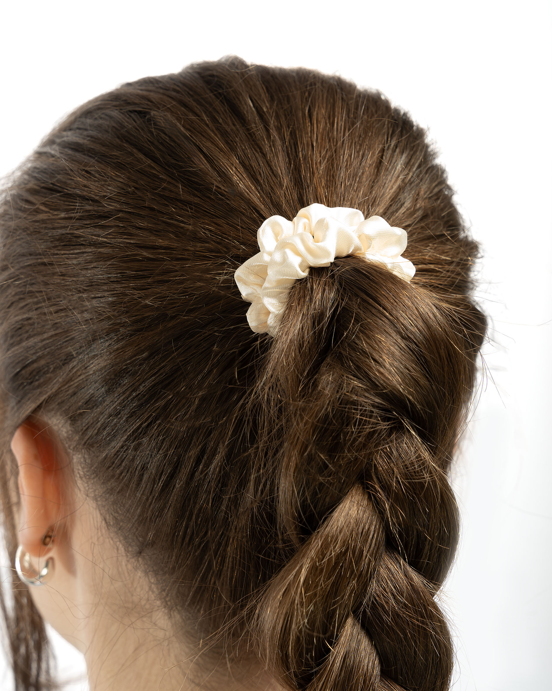 BRUSHWORKS skinny satin scrunchies, image 4 sur 5