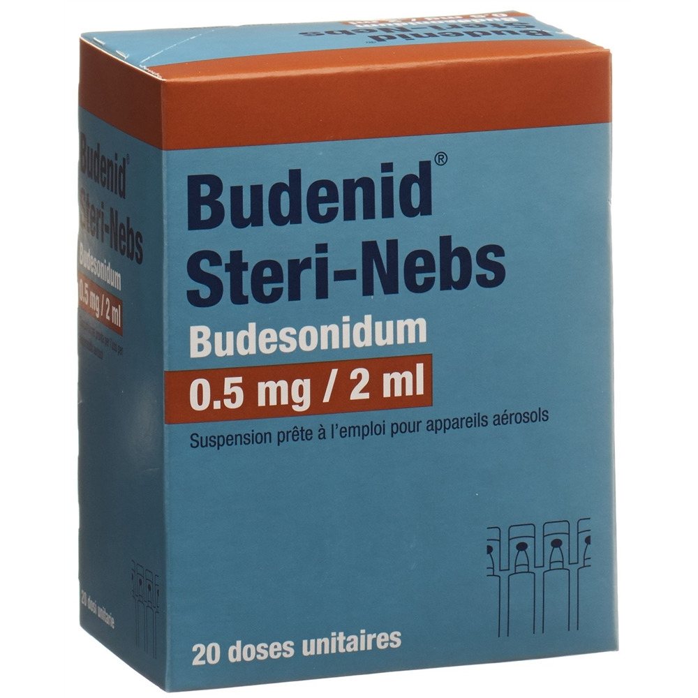 BUDENID Steri Nebs 0.5 mg/2ml, image 2 sur 2