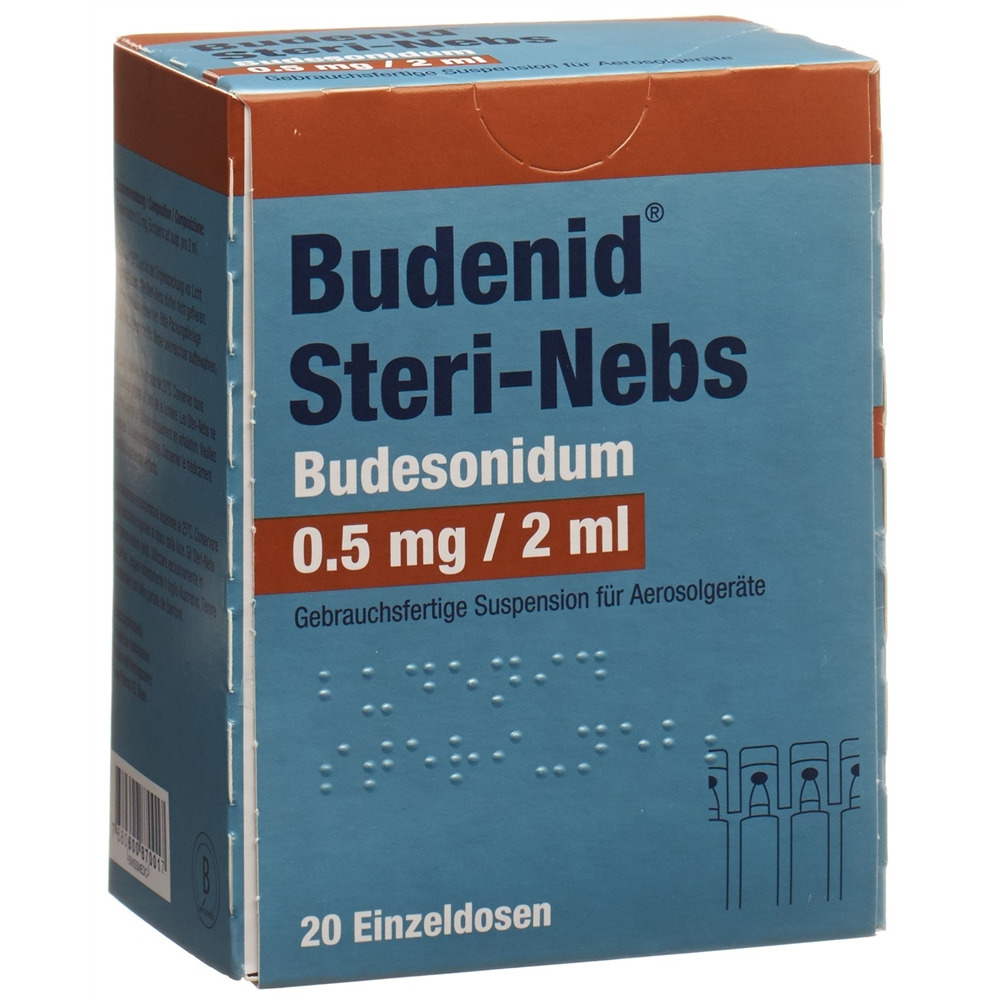 BUDENID Steri Nebs 0.5 mg/2ml, image principale