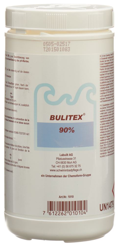 BULITEX Chlor-Tabletten, Hauptbild