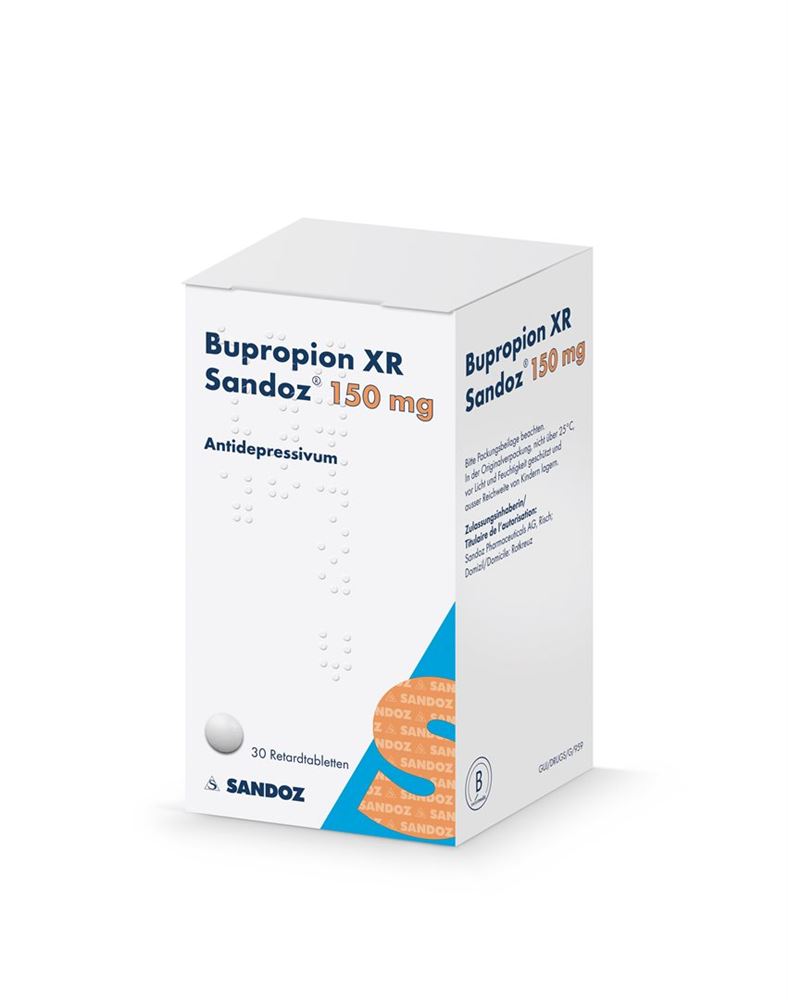 BUPROPION XR Sandoz 150 mg, Hauptbild