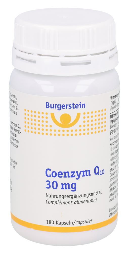 BURGERSTEIN Coenzym Q10 30 mg