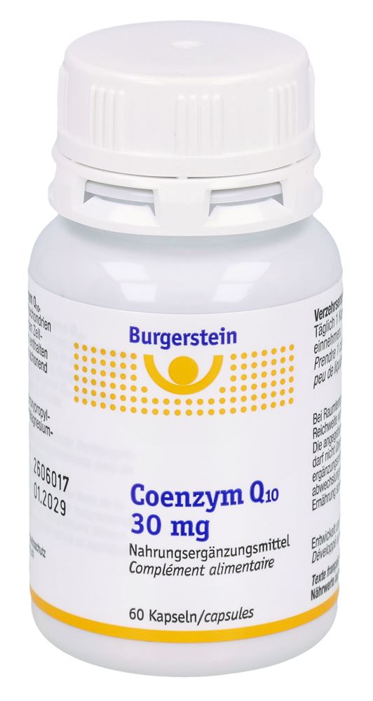 BURGERSTEIN Coenzym Q10 30 mg