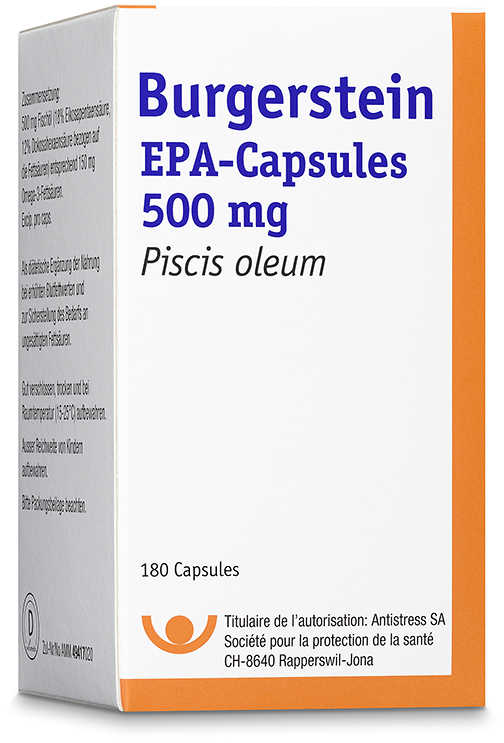 BURGERSTEIN EPA 500 mg