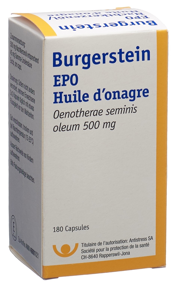 BURGERSTEIN EPO 500 mg, Bild 2 von 3