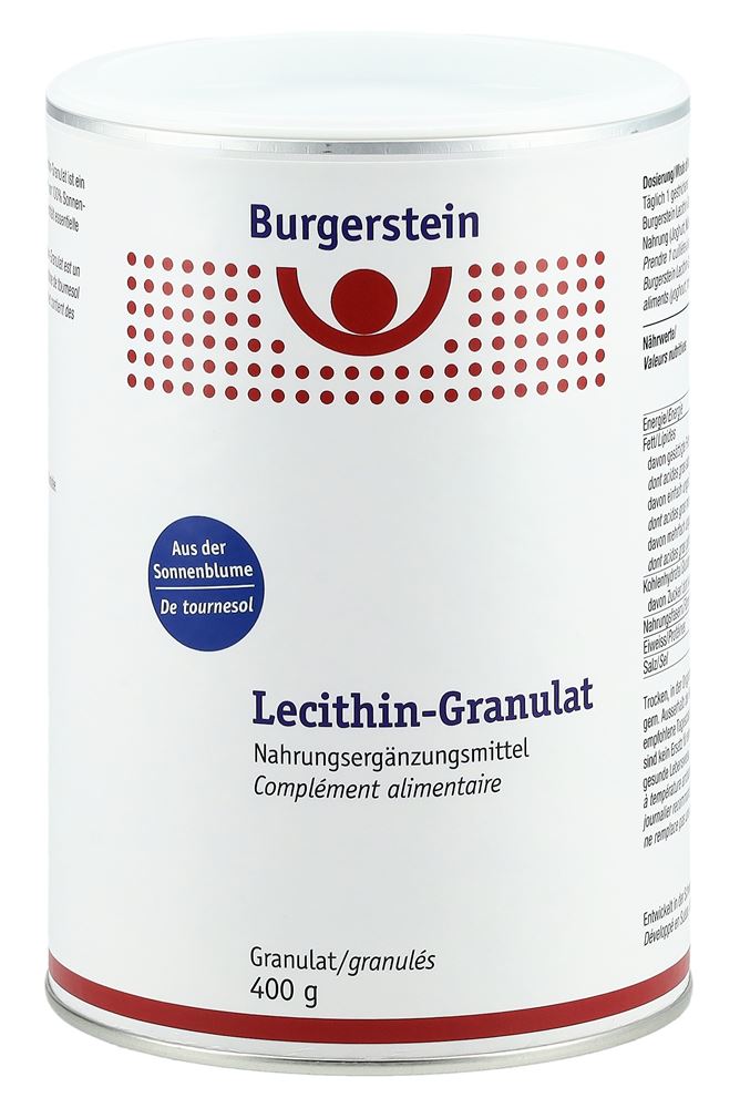 BURGERSTEIN Lécithine granulés