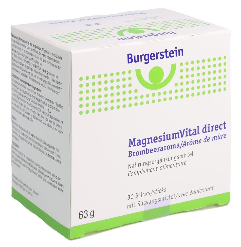 BURGERSTEIN Magnesiumvital direct