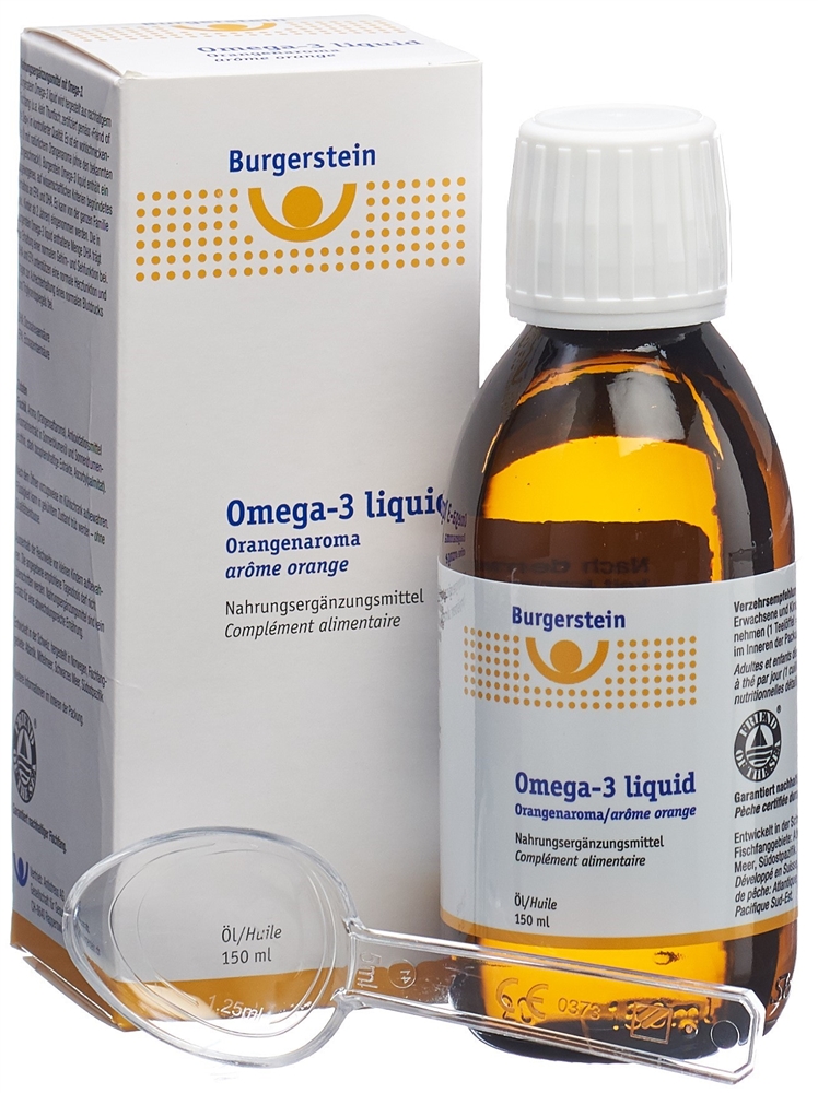 BURGERSTEIN Omega-3 liquid, Bild 2 von 3