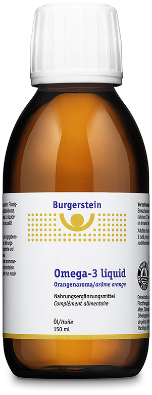 BURGERSTEIN Omega-3 liquid, Hauptbild