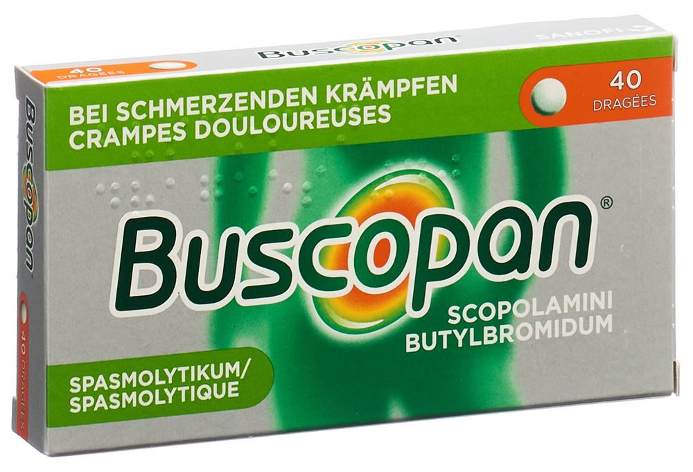 BUSCOPAN Drag 10 mg Blist 40 Stk