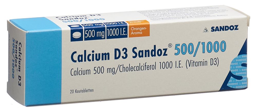 CALCIUM D3 Sandoz, Hauptbild