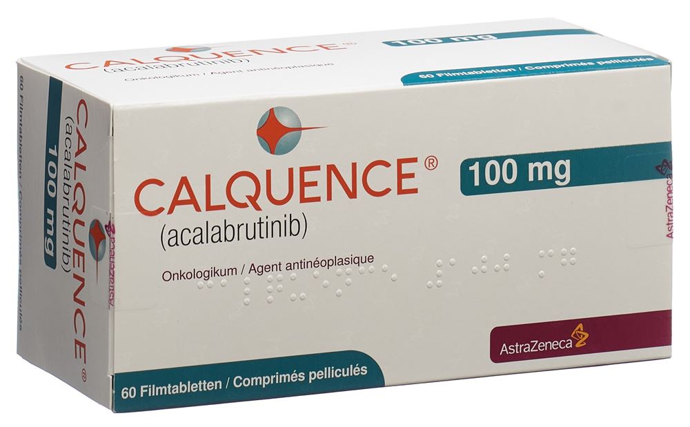 CALQUENCE cpr pell 100 mg blist 60 pce, image principale