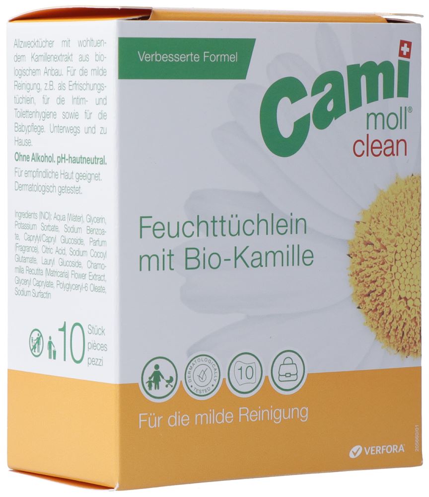 CAMI MOLL clean Feuchttücher