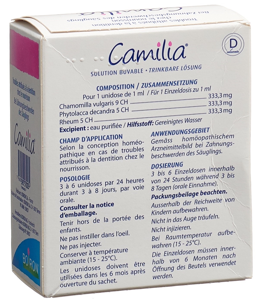 CAMILIA Trink Lös Unidos 1 ml, Bild 4 von 5