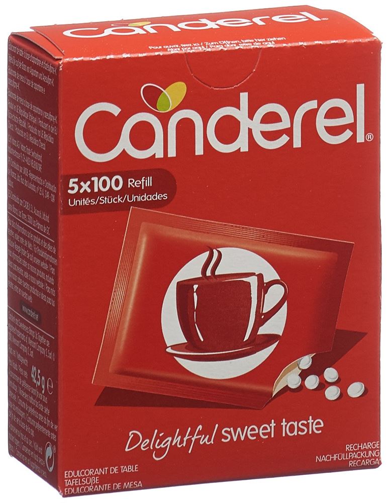 CANDEREL Tabl refill 500 Stk, Hauptbild