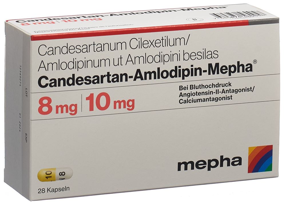CANDESARTAN AMLODIPIN Mepha, image principale