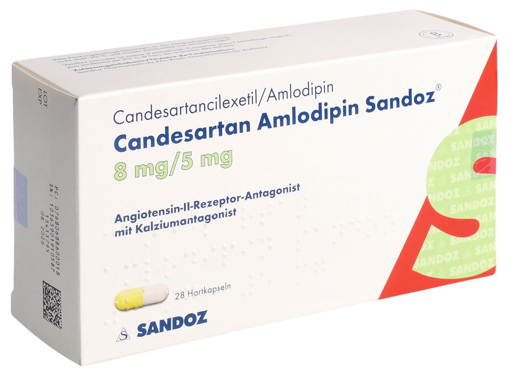 CANDESARTAN Amlodipin Sandoz, Hauptbild