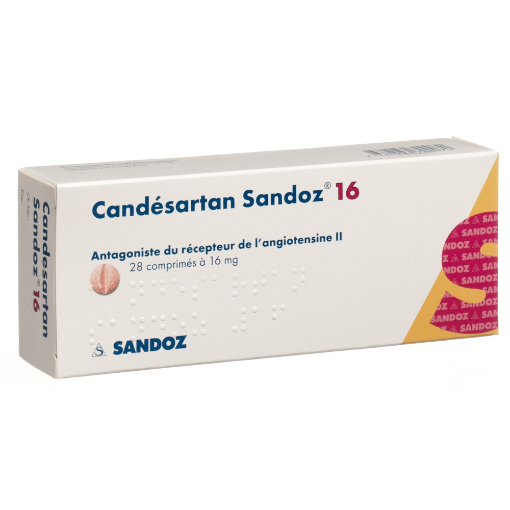 CANDESARTAN Sandoz 16 mg, image 2 sur 2