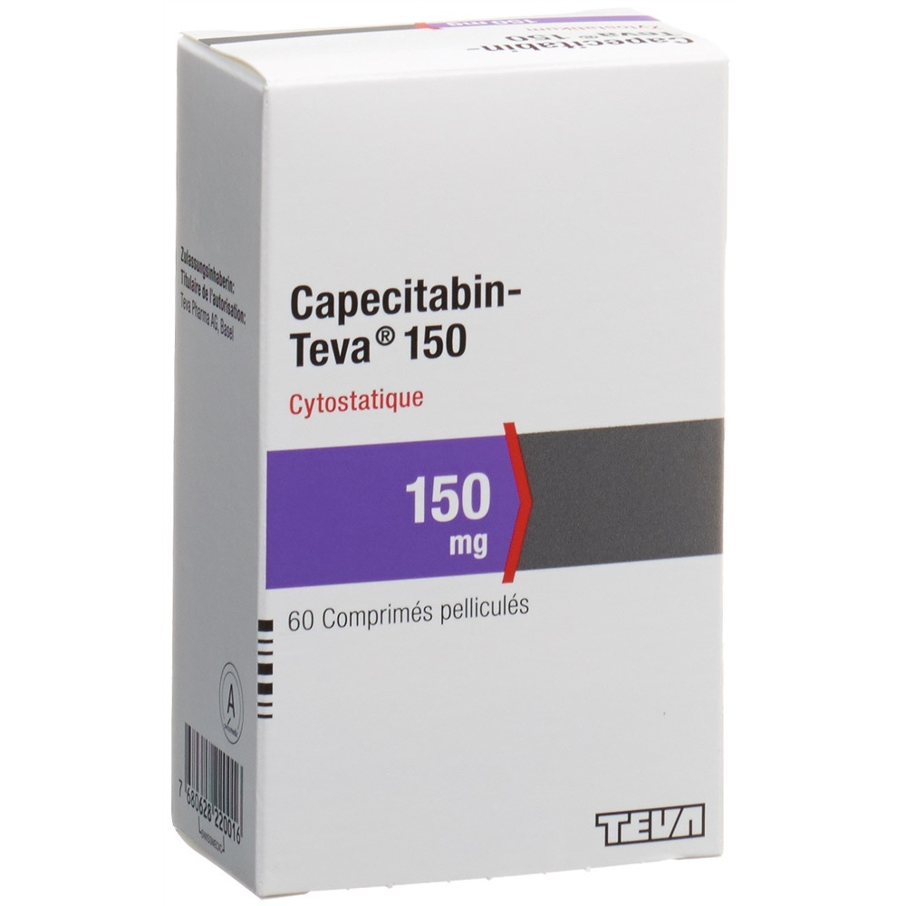 CAPECITABINE Teva 150 mg, image 2 sur 2