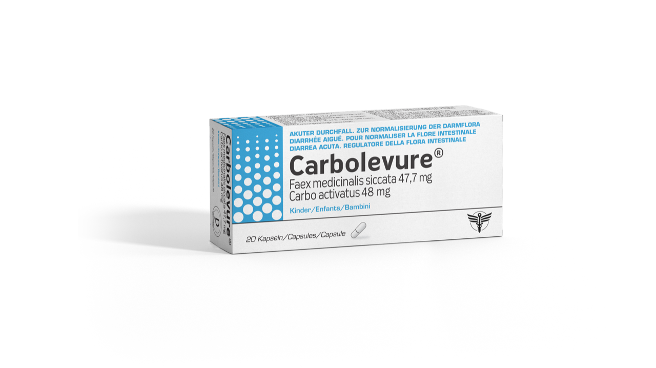 Carbolevure Kaps Kind Blist 20 Stk