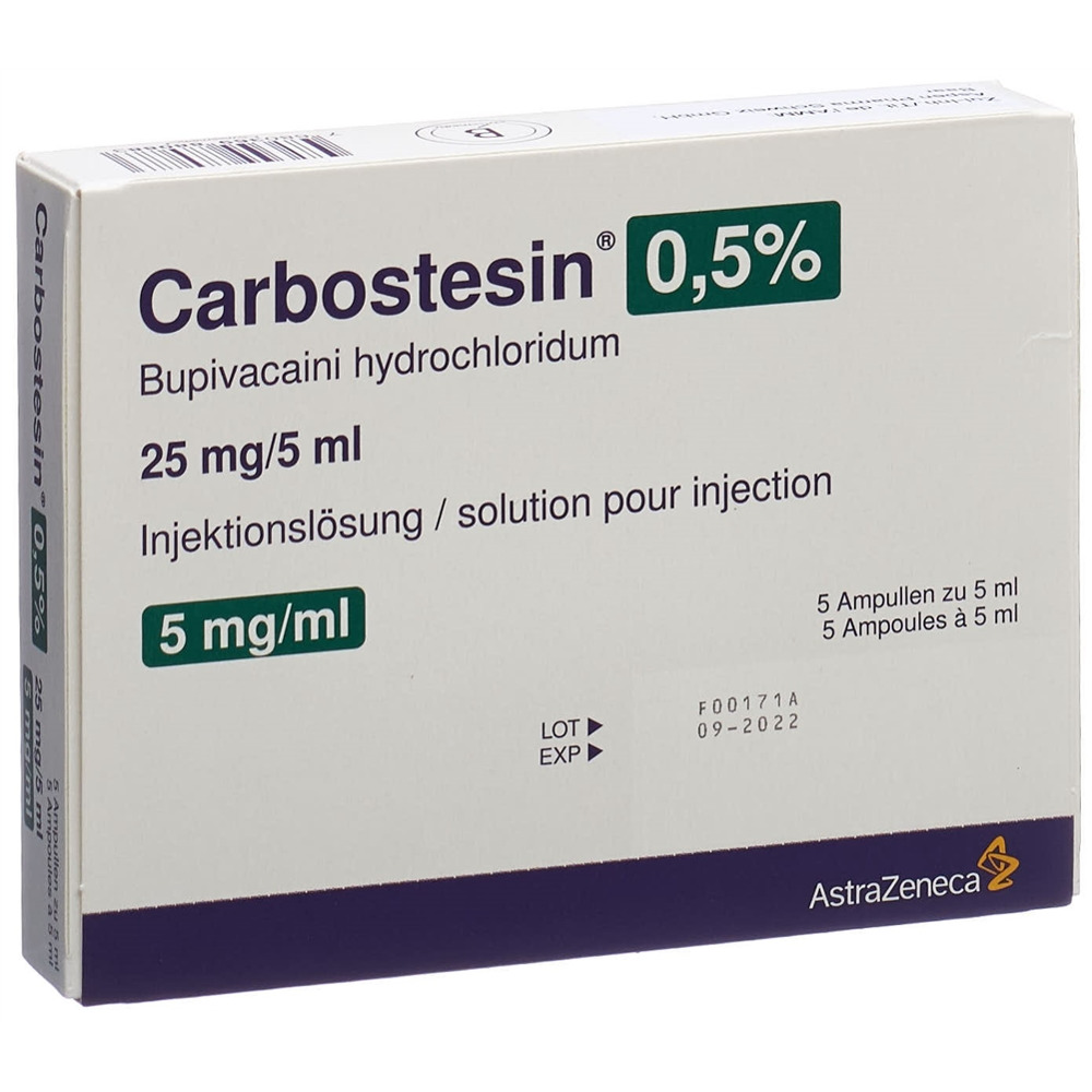 Carbostesin 0.5% 25 mg/5ml, Hauptbild