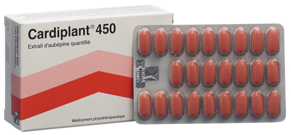 CARDIPLANT cpr pell 450 mg blist 100 pce, image 3 sur 5