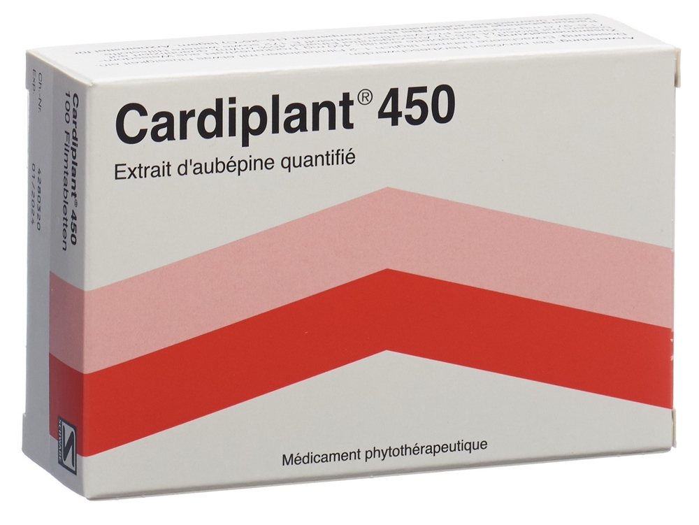 CARDIPLANT cpr pell 450 mg blist 100 pce, image 4 sur 5