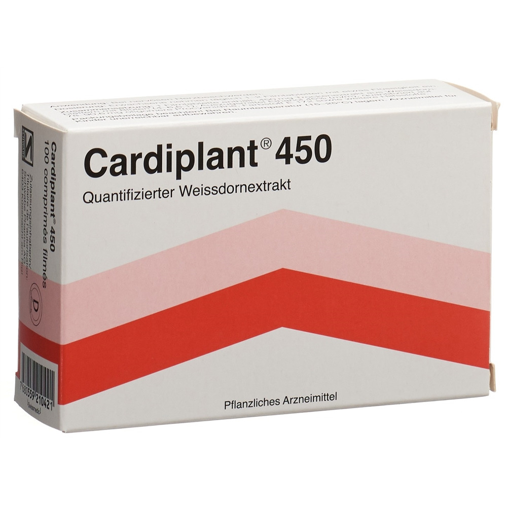 CARDIPLANT cpr pell 450 mg blist 100 pce