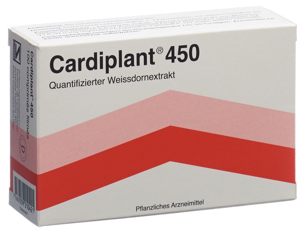 CARDIPLANT cpr pell 450 mg blist 100 pce