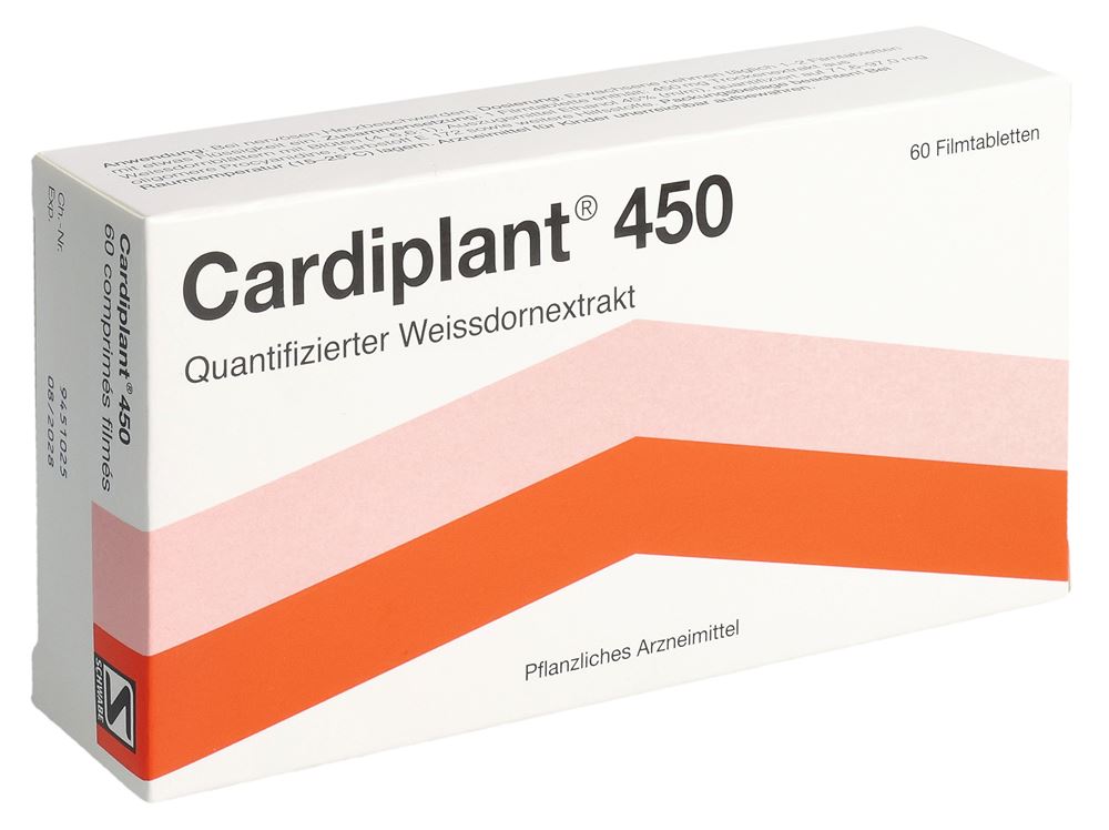 CARDIPLANT cpr pell 450 mg blist 60 pce, image principale