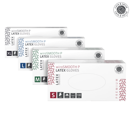 CARE SERVE Untersuchungshandschuhe Latex