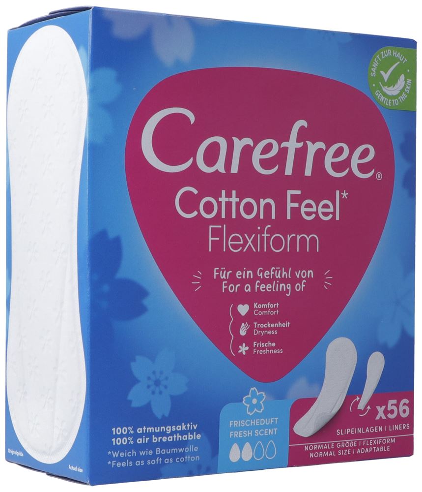 Carefree Cotton Feel, Hauptbild