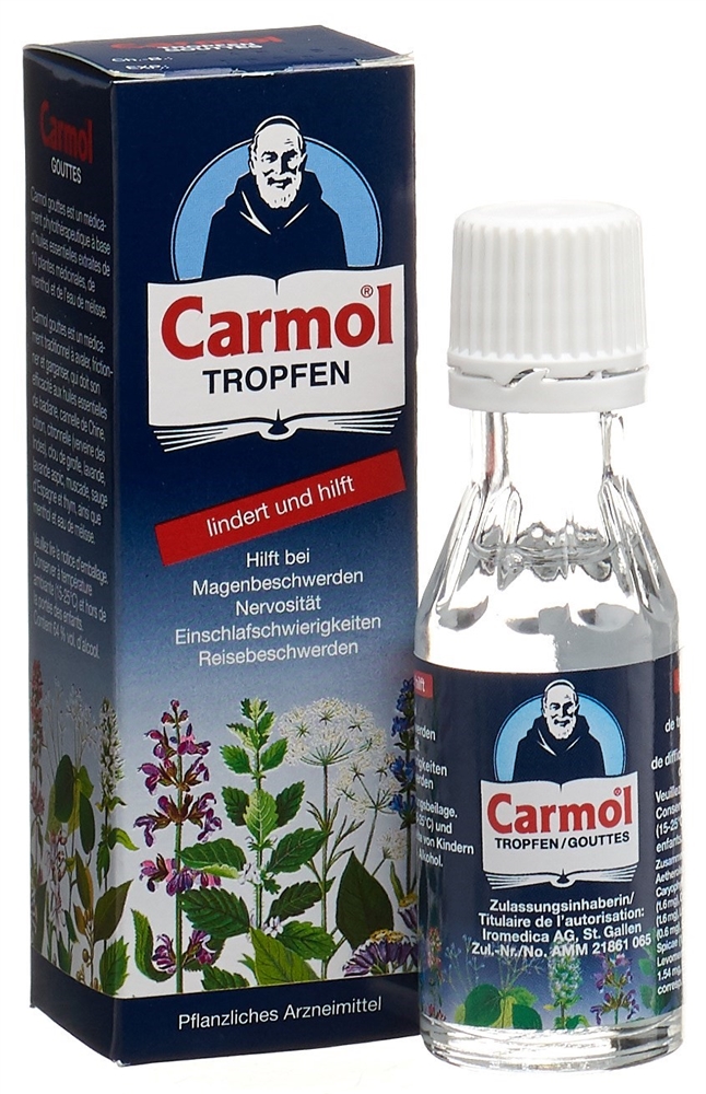 Carmol gouttes fl 20 ml, image 2 sur 4