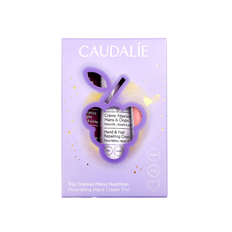 CAUDALIE Coffret Noël 2024 Trio Crème Mains