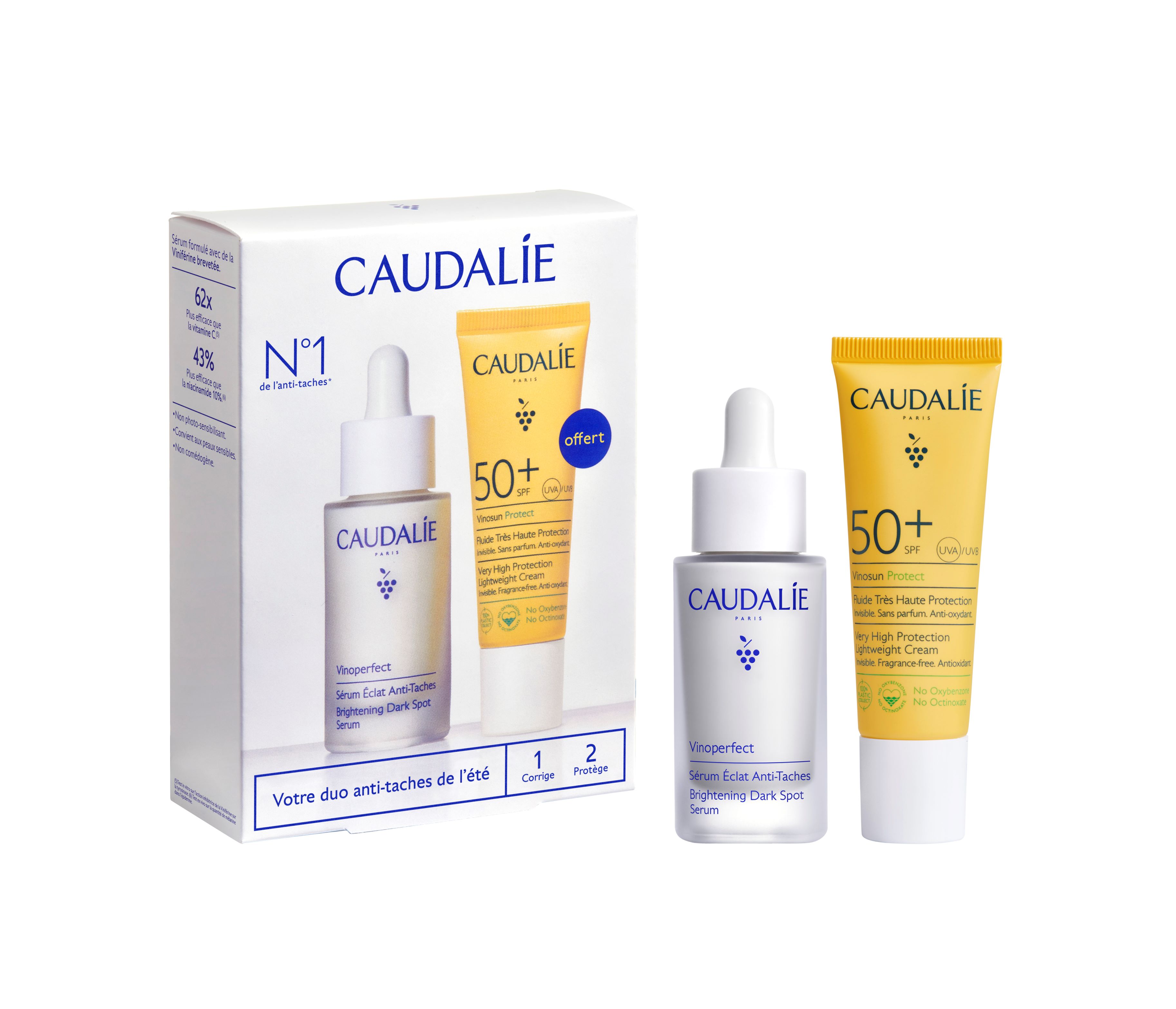 CAUDALIE Coffret Sérum & Solaire 2025, Bild 2 von 2