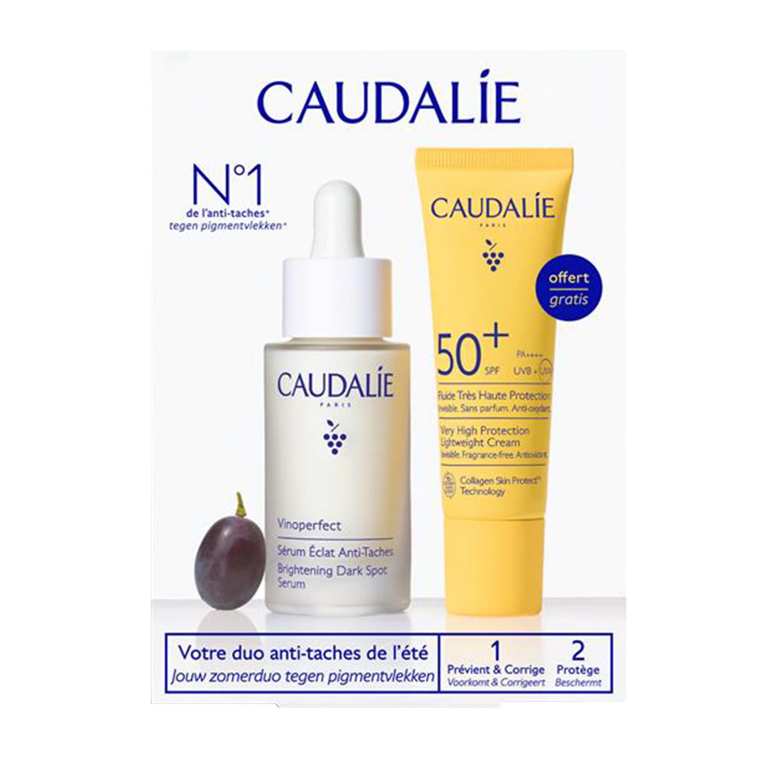 CAUDALIE Vinoperfect Coffret Sérum&Solaire 2026, Bild 2 von 2