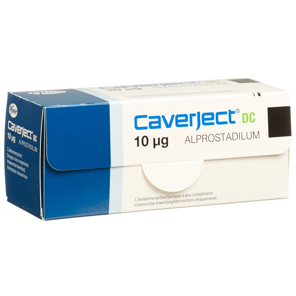 Caverject DC 10 mcg, Hauptbild