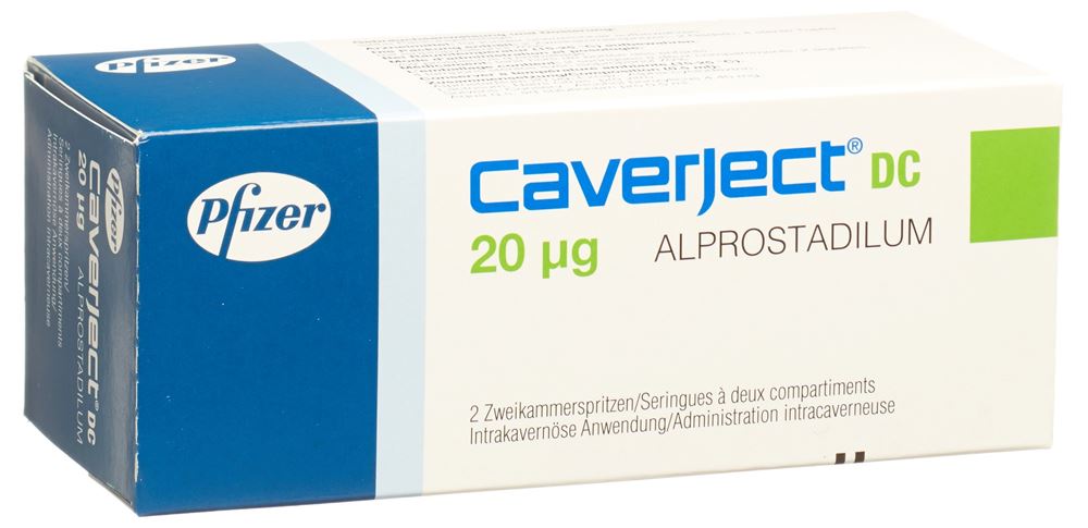 Caverject DC 20 mcg, Hauptbild