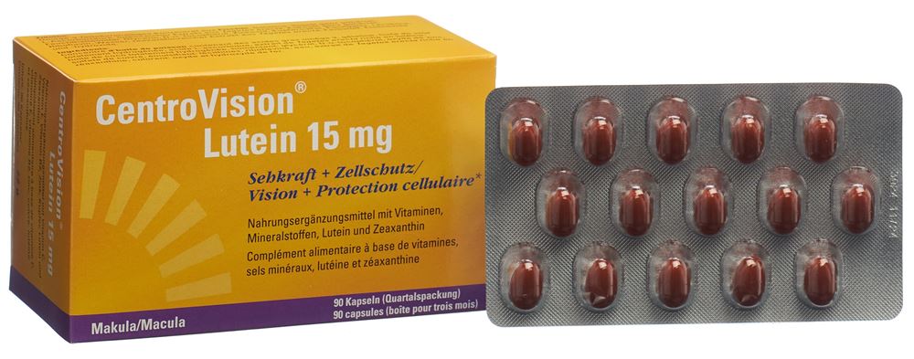 CENTROVISION Lutein 15 mg, image 2 sur 5